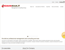 Tablet Screenshot of dansult.com